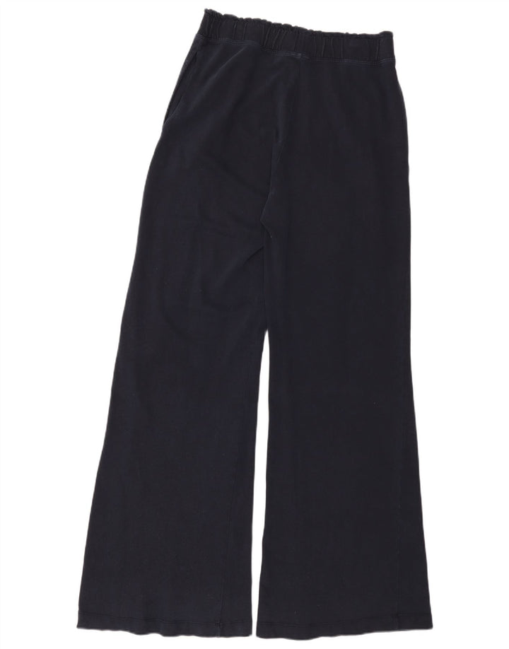 Zara Mujer Pantalones Anchos UK 44 Medium Azul Marino