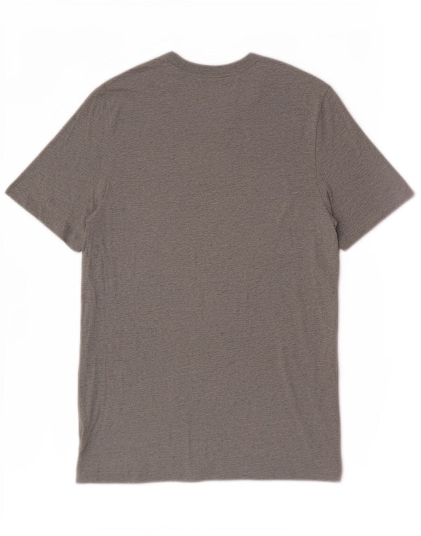 Camiseta Nike Hombre Top Gris Medio De Algodón Moteado