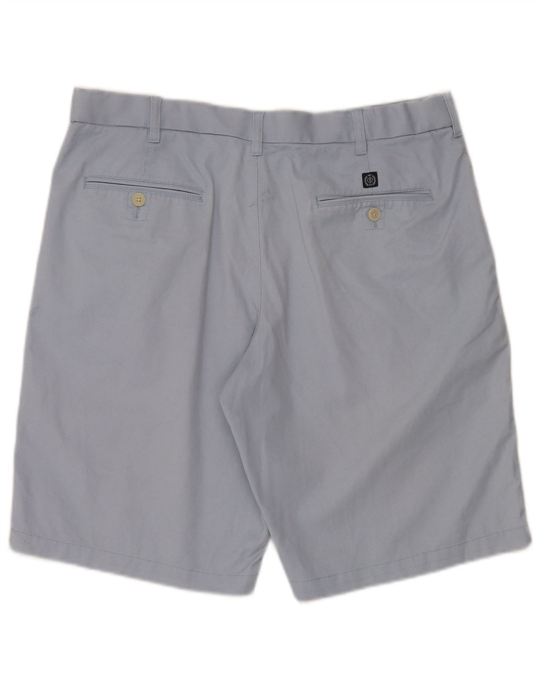 MARKS & SPENCER Pantalones cortos chinos Harbor azul para hombre W36 Algodón azul grande