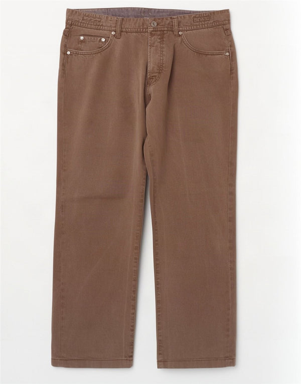 Massimo Dutti Vaqueros Rectos Hombre EU 48 XL W38 L29 Marrón