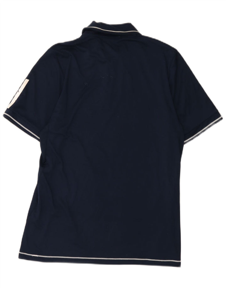 Adidas Mens Climacool Polo Shirt Pequeño Azul Marino Poliéster