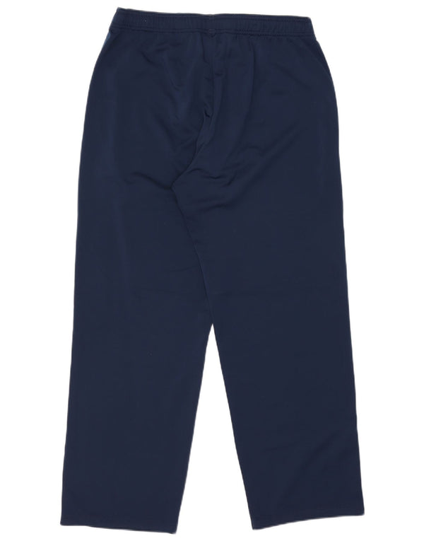Adidas - Pantalón de chándal para hombre, talla 42/44, talla grande, azul marino, poliéster