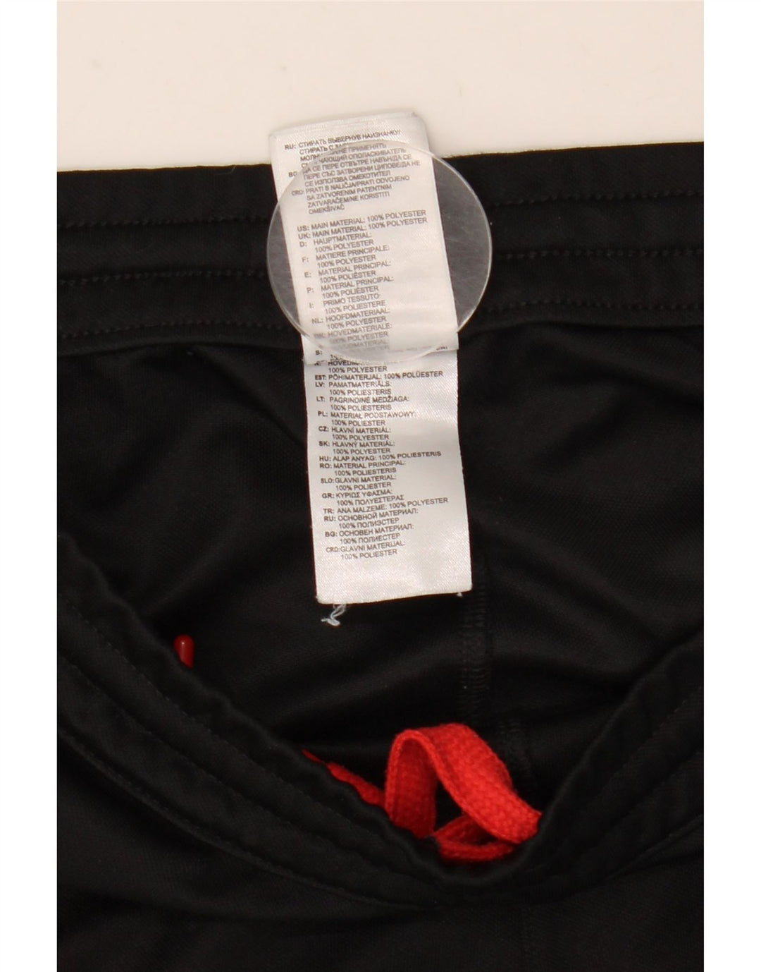 Adidas Pantalones De Chándal Para Hombre Pequeños Negro Poliéster