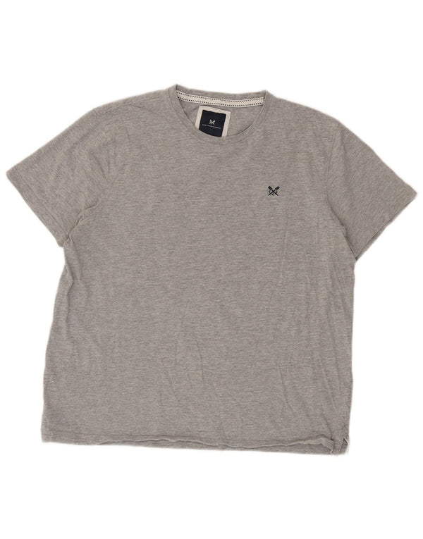 Crew Clothing Camiseta para hombre Top XL Gris Algodón