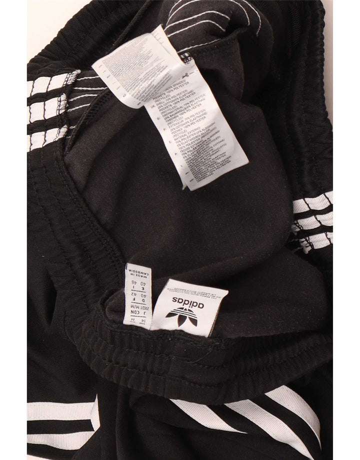 Adidas Pantalones de chándal para mujer UK 44 Mediano Negro Poliéster