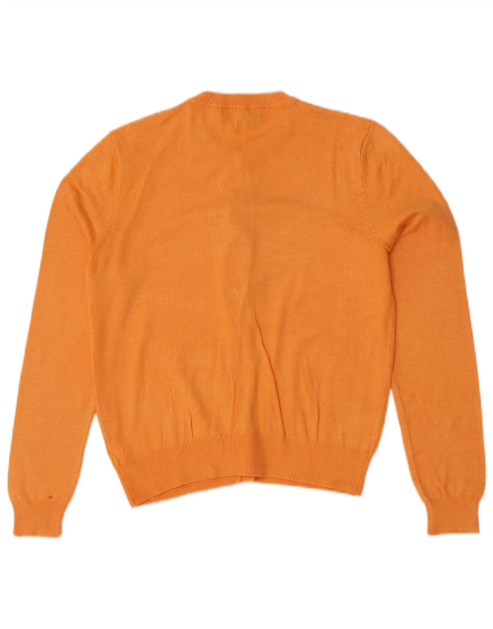 Marks & Spencer - Cárdigan corto para mujer, talla 40, color naranja mediano