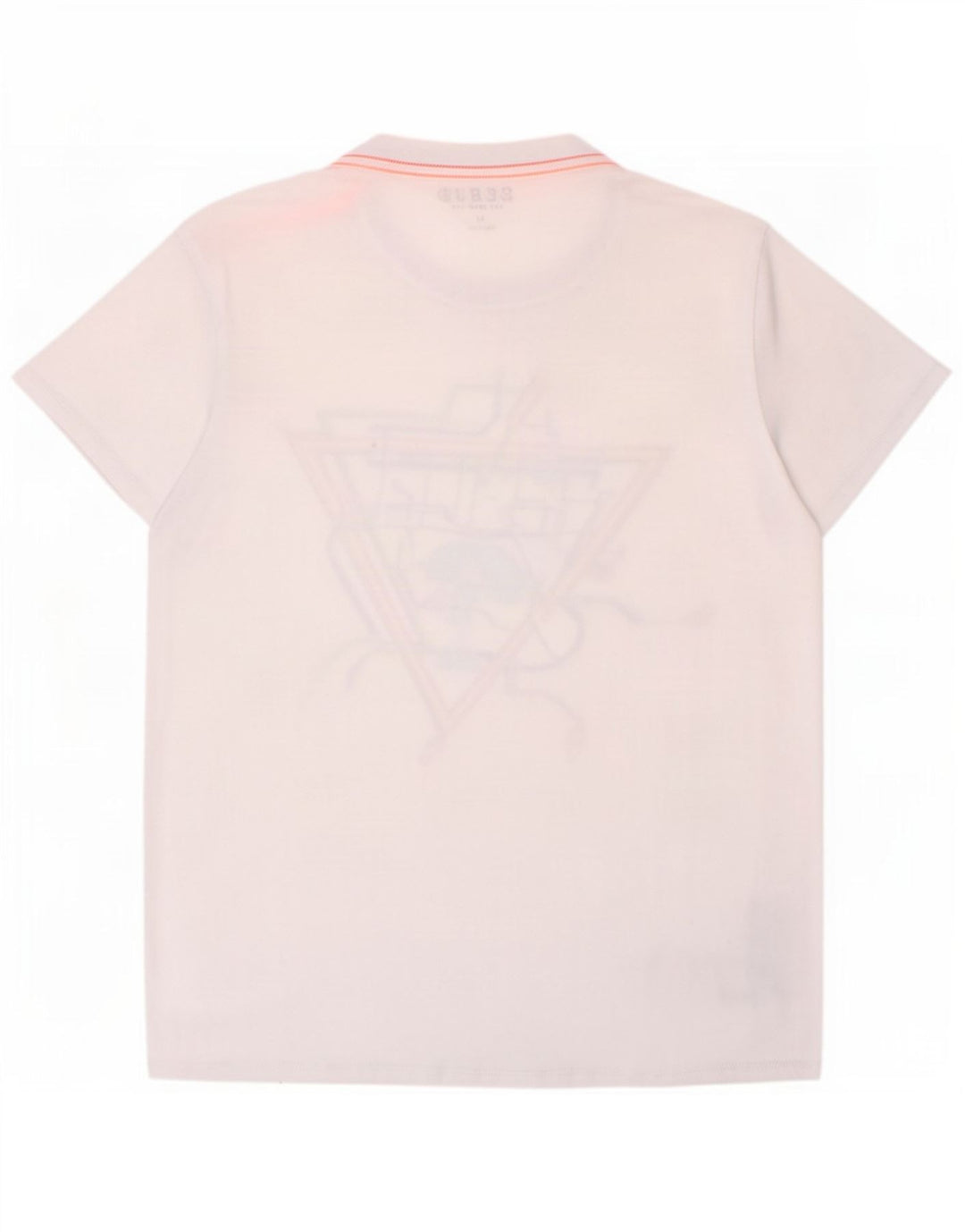 Guess Camiseta gráfica para niño 13-14 años Blanco