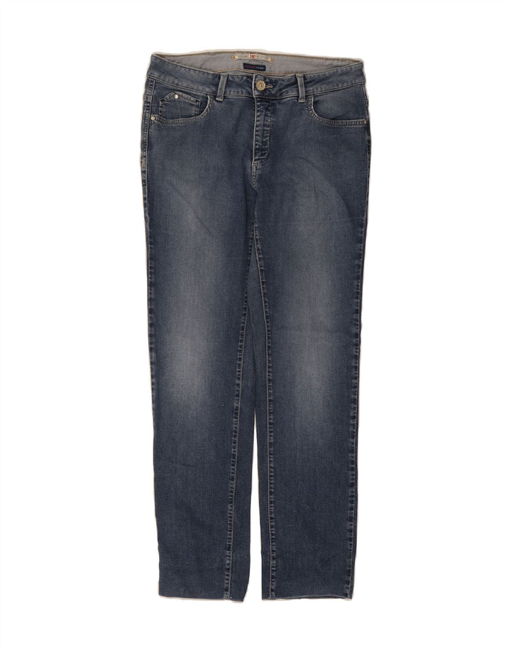TRUSSARDI Womens Straight Jeans W30 L29 Blue Cotton Vintage Trussardi and Second-Hand Trussardi from Messina Hembry 