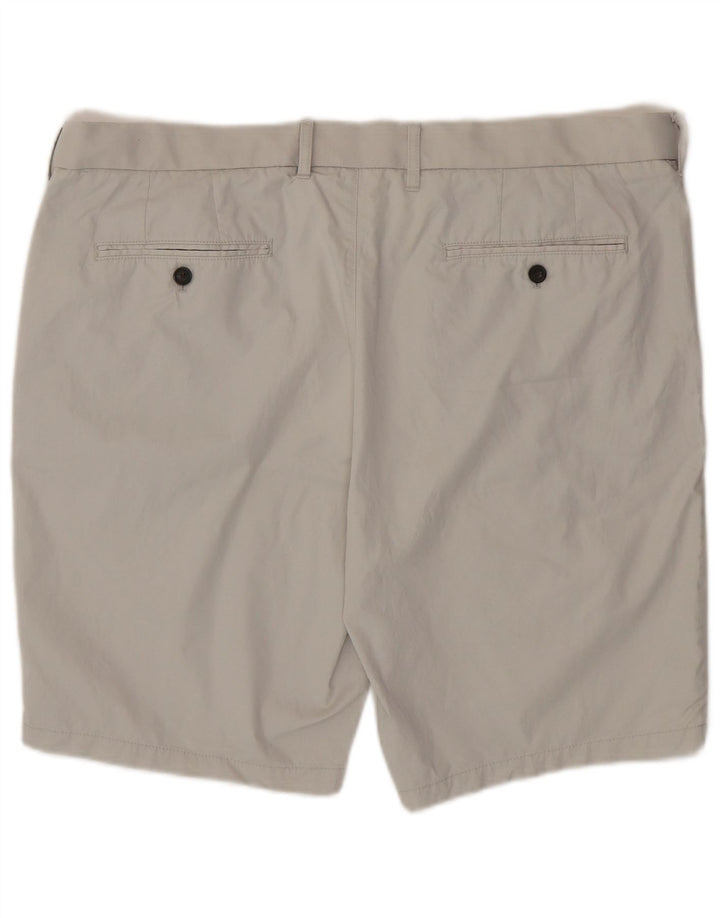 Marks & Spencer Pantalones cortos chinos para hombre W42 2XL Algodón beige