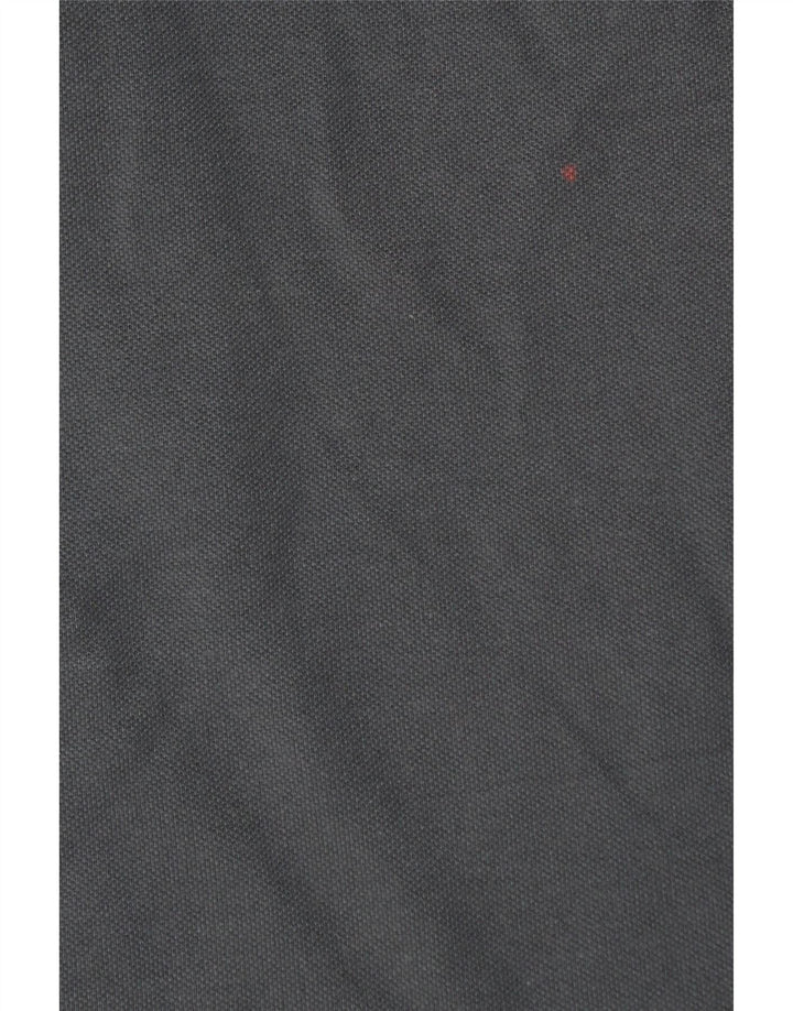 Polo Diadora Hombre Algodón Gris Medio