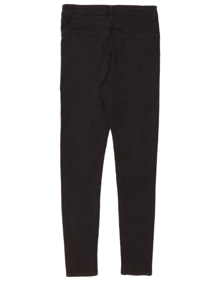 Marks & Spencer Jeans Jegging para Mujer UK 12 Medium W32 L31 Algodón Negro