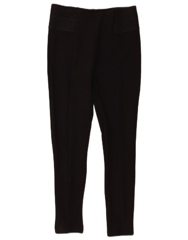 Zara Womens Skinny Casual Trousers Medium W28 L26 Black