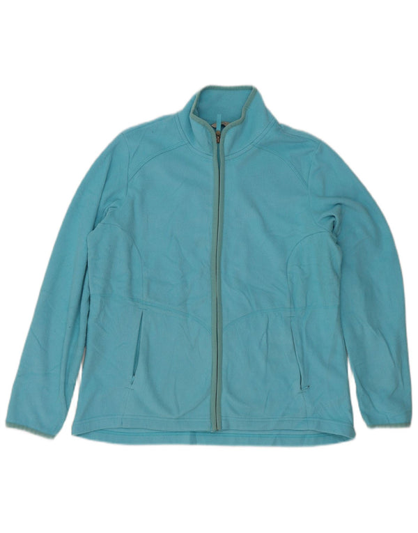 Marks & Spencer Chaqueta polar para mujer UK 46 Grande Poliéster azul