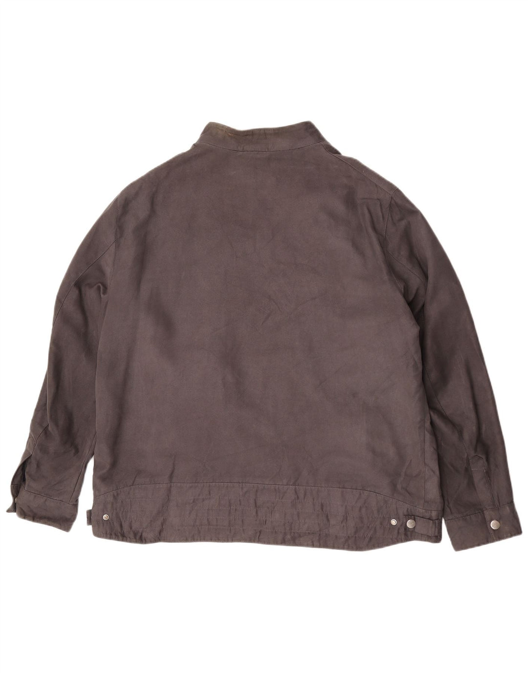 Marks & Spencer Chaqueta Bomber para Hombre UK 46 3XL Gris Poliéster
