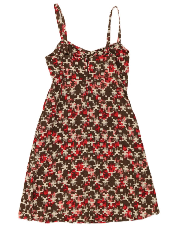 Patagonia Vestido lencero para mujer US 2 XS Cáñamo geométrico multicolor