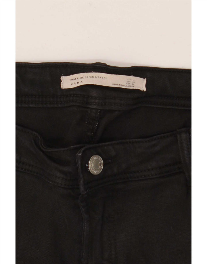 Zara Mujer Trafaluc Vaqueros Slim W30 L28 Negro