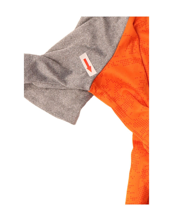 Camiseta Puma Hombre Top Small Naranja Moteado Poliéster