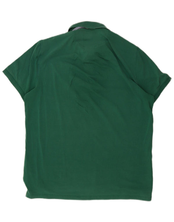 Polo Massimo Dutti Hombre XL Algodón Verde