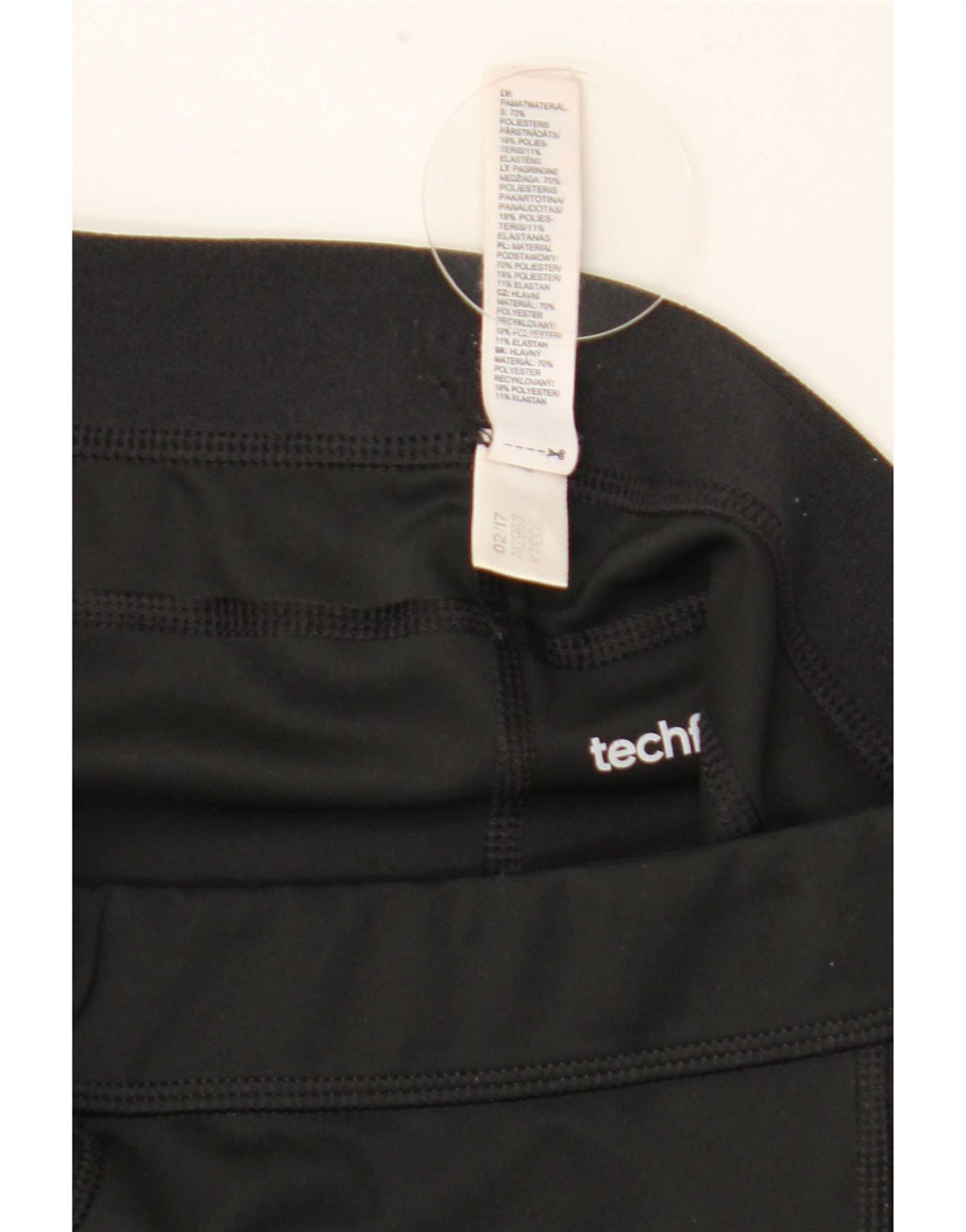 Adidas Leggings Climalite para mujer Reino Unido 12/14 Mediano Negro Poliéster