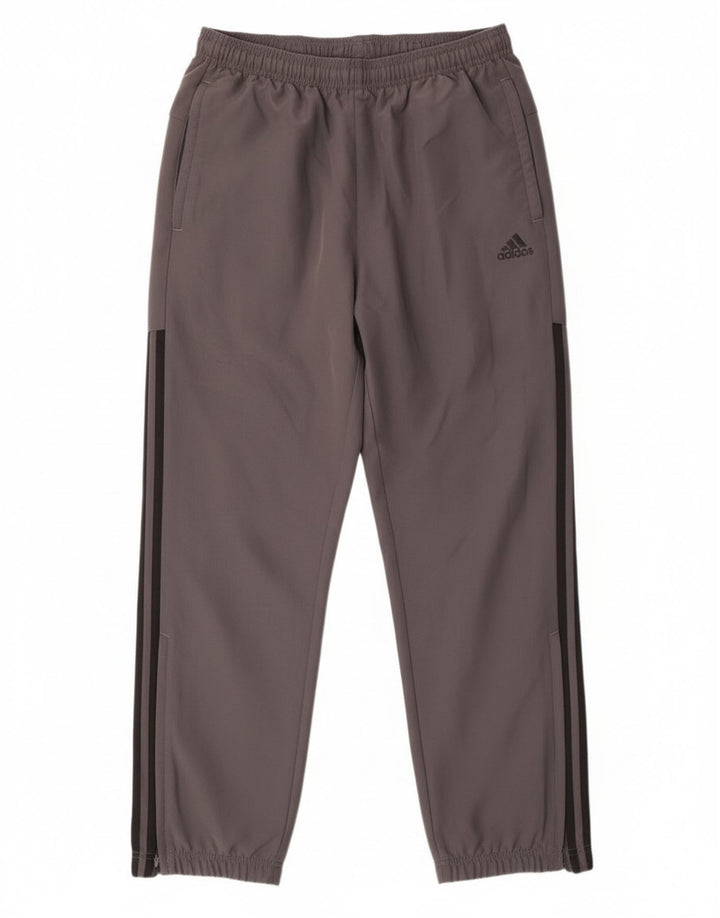 Adidas Hombre Pantalones De Chándal Joggers Gris Medio Poliéster