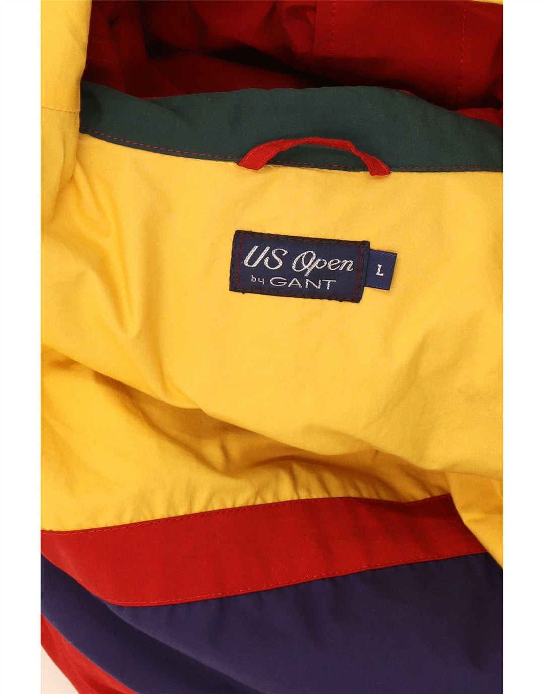 Gant Chaqueta cortavientos para hombre UK 40 Large Poliamida roja