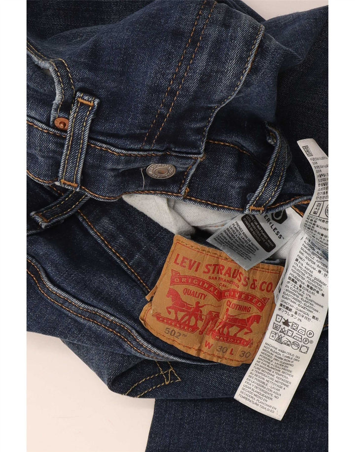 Vaqueros Levi's 502 Tapered para hombre W30 L30 Algodón azul