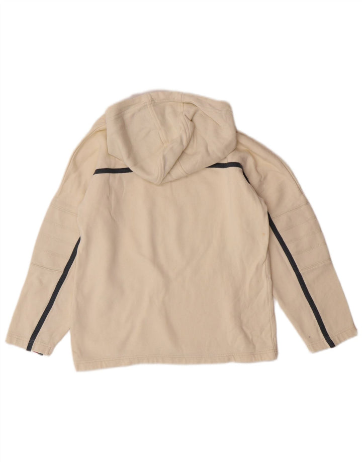 Champion Sudadera con capucha gráfica para niños 9-10 años Algodón blanco roto