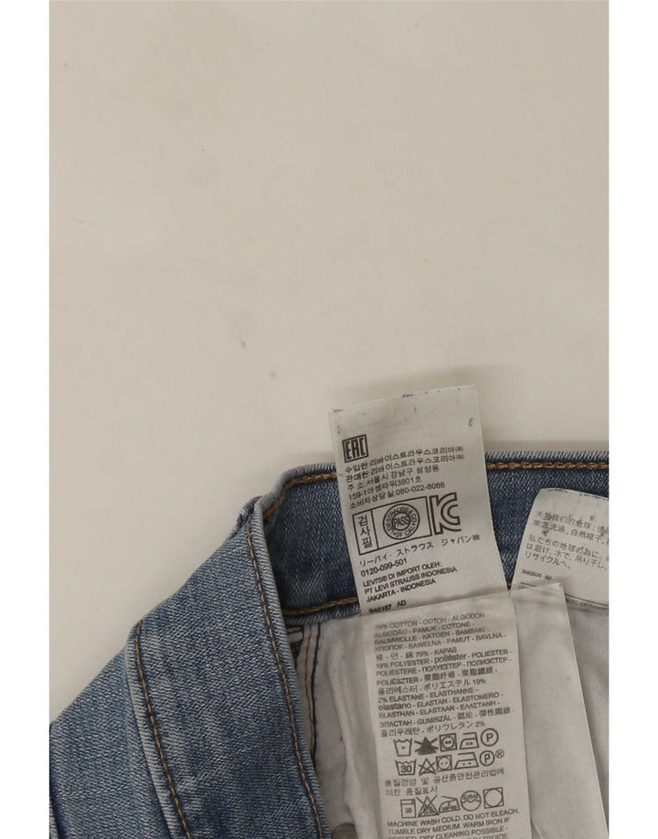 Levi's Vaqueros Slim Adelgazantes Mujer W28 L32 Algodón Azul