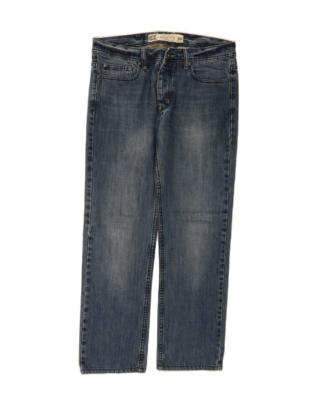 MOSSIMO Mens Regular Fit Straight Jeans W32 L29 Blue Vintage Mossimo and Second-Hand Mossimo from Messina Hembry 