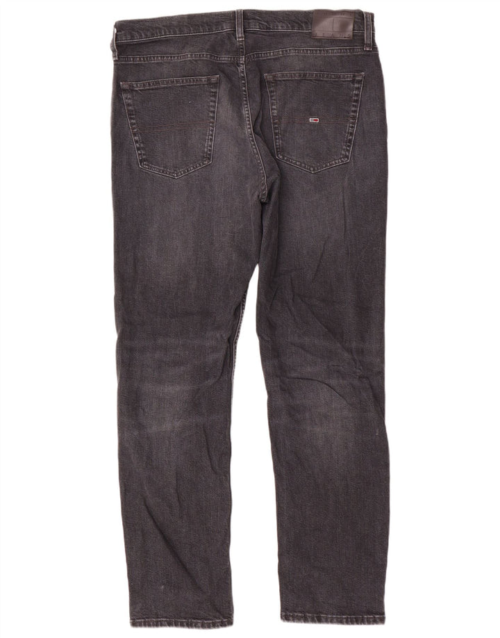 Tommy Hilfiger Vaqueros rectos Ryan para hombre W32 L30 Algodón gris