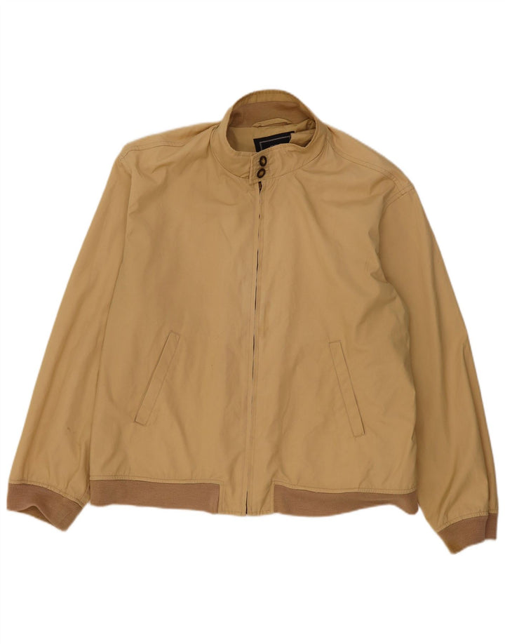 SEA BARRIER Chaqueta bomber holgada para hombre UK 40 Grande Poliéster beige