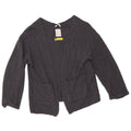 ZARA Jersey Cárdigan Abierto Niña 7-8 Años Gris