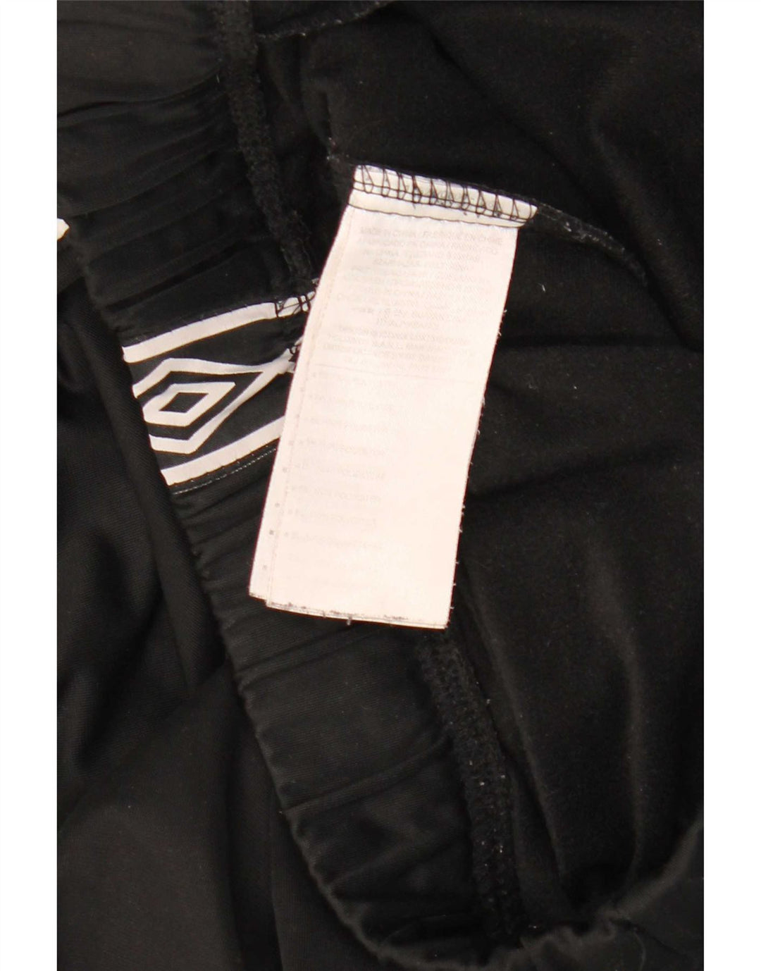 Umbro Hombre Pantalones De Chándal Gráfico Grande Poliéster Negro
