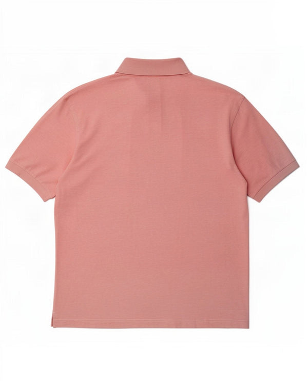 Sergio Tacchini Polo Hombre Grande Rosa Algodón