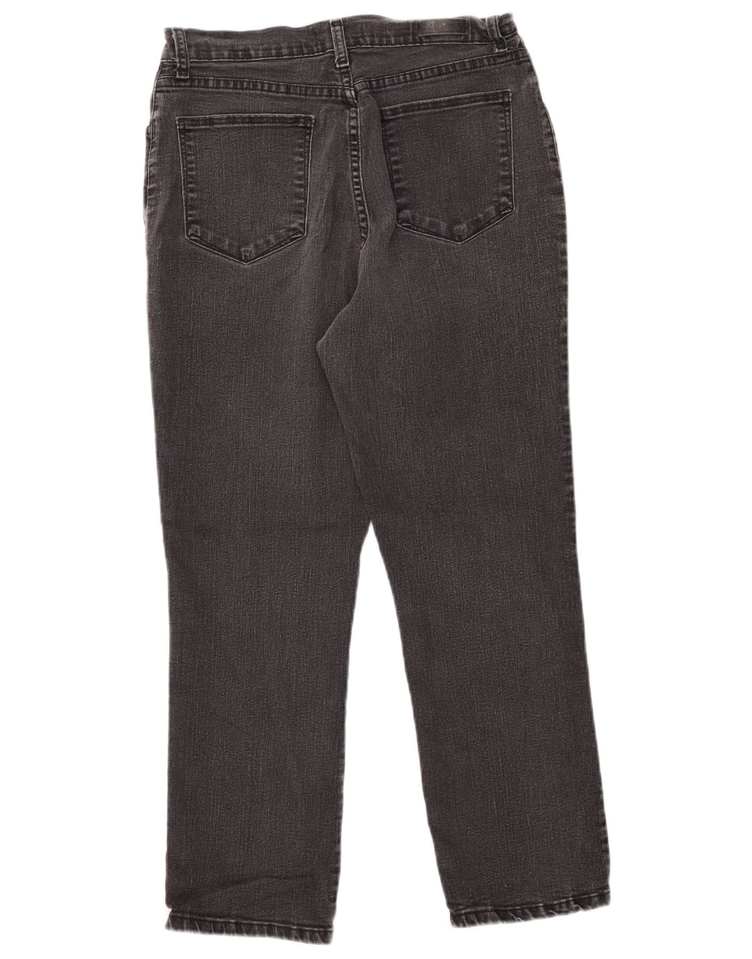 LEE Jeans rectos pequeños para mujer US 8 mediano W30 L27 algodón negro