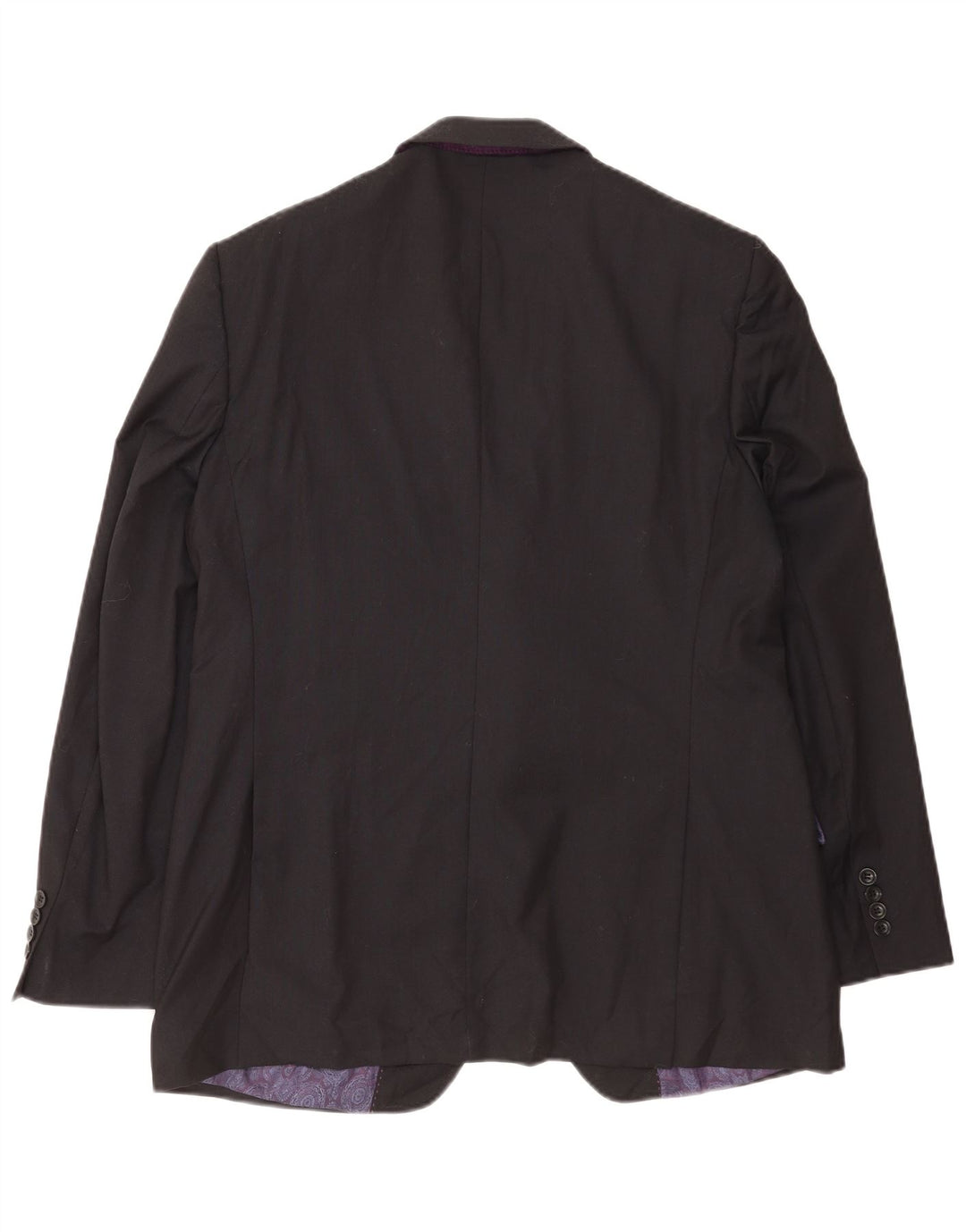 Marks & Spencer Chaqueta tipo blazer con 2 botones y autógrafo para hombre UK 42 XL Lana negra