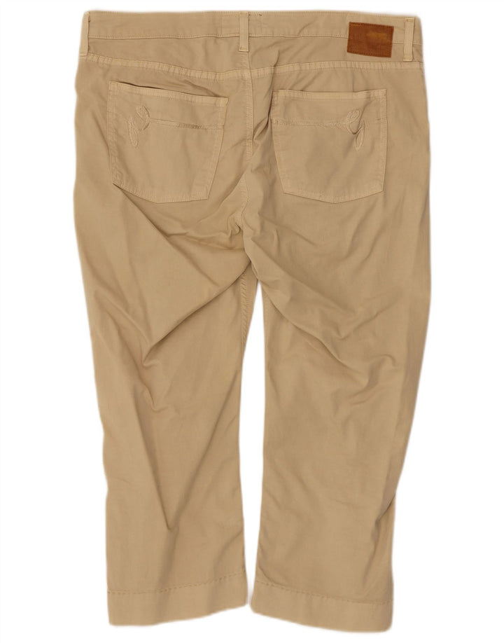 Pantalones Capri Gant Mujer W34 L20 Algodón Beige