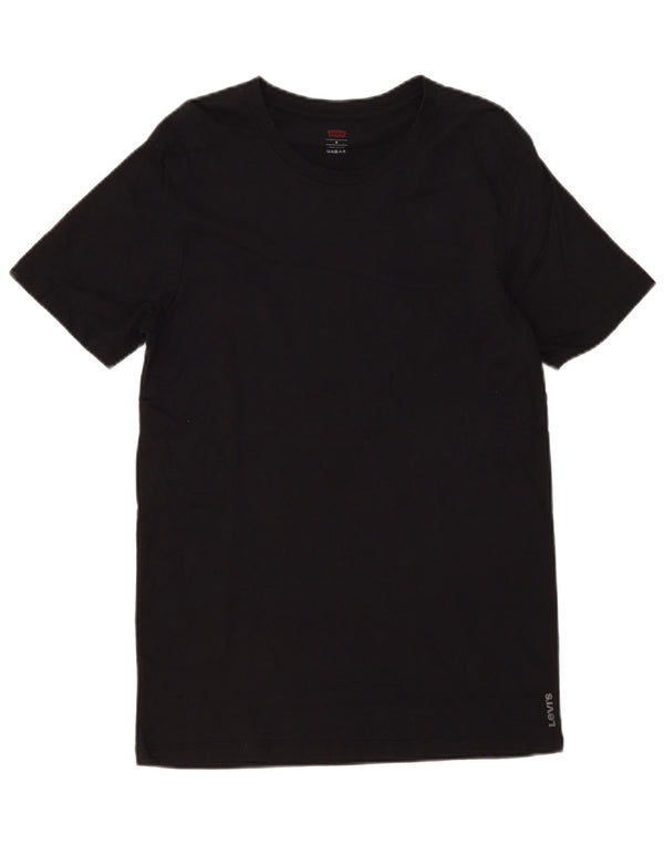 Levi's Hombre Camiseta Top Medium Negro Algodón