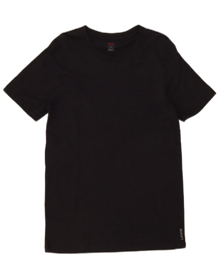 Levi's Hombre Camiseta Top Medium Negro Algodón