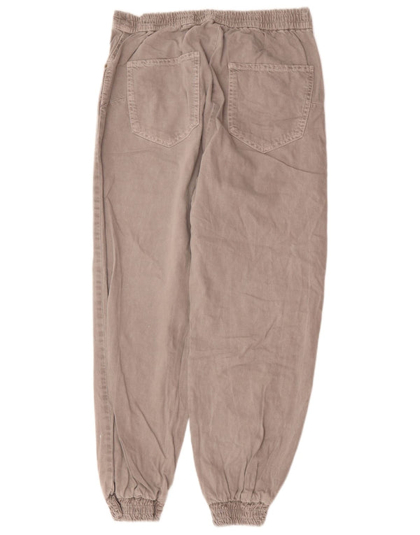 Zara Mujer Joggers Tapered Jeans Mediano W28 L26 Algodón Gris