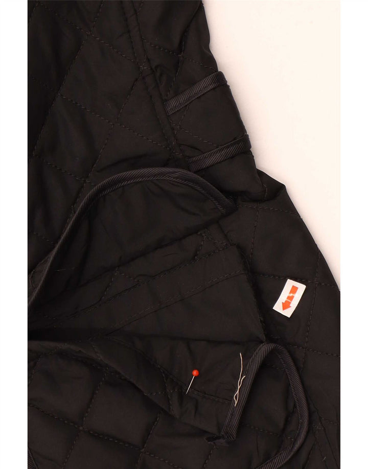 Zara Mujer Chaqueta Acolchada Reino Unido 44 Grande Marrón