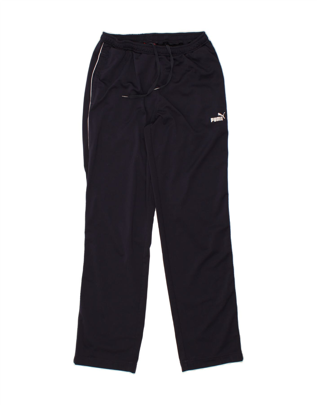 PUMA Mens Tracksuit Trousers Medium  Navy Blue Polyester Vintage Puma and Second-Hand Puma from Messina Hembry 