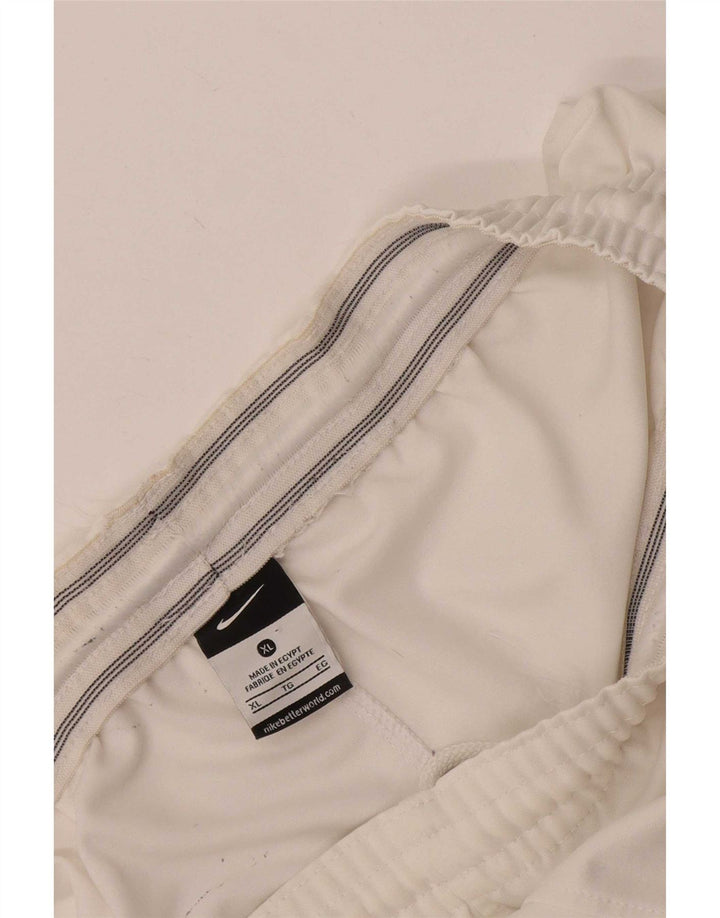 Nike Pantalones cortos deportivos para hombre XL Blanco