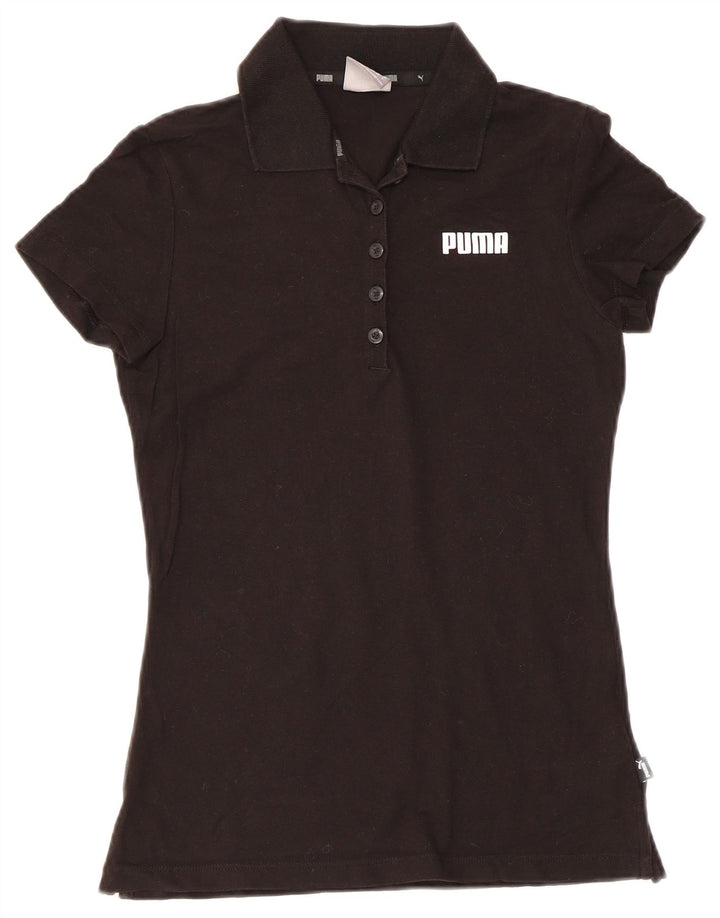 Puma Polo para mujer UK 8 Small Algodón negro