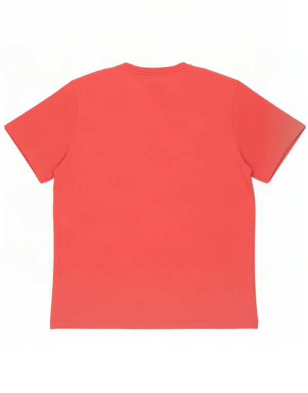 Tommy Hilfiger Camiseta para mujer Top UK 46 Large Pink Cotton