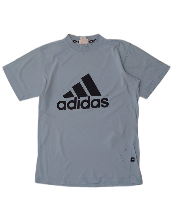 Adidas Camiseta Gráfica Niño Top 15-16 Años Azul Algodón