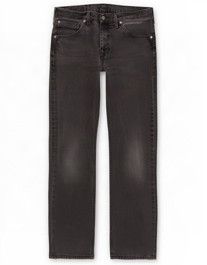 Levi's Vaqueros rectos 504 para hombre W32 L34 Gris