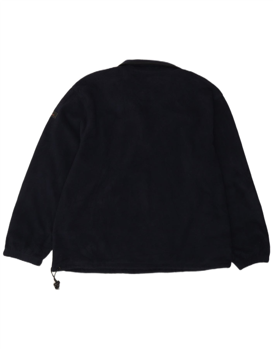 Izod Jersey polar con cuello y cremallera para hombre 2XL Poliéster azul marino