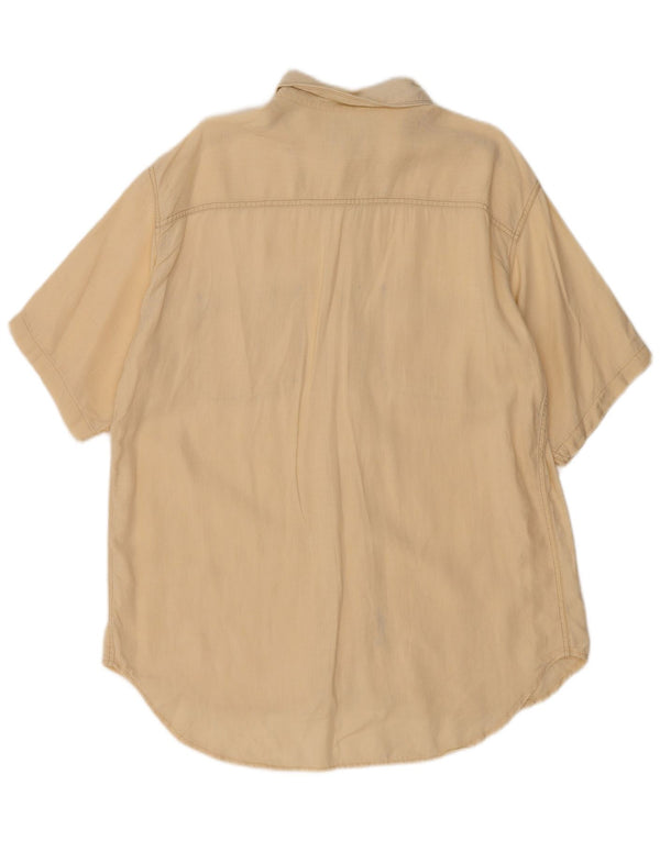 Replay Camisa Manga Corta Hombre XL Beige
