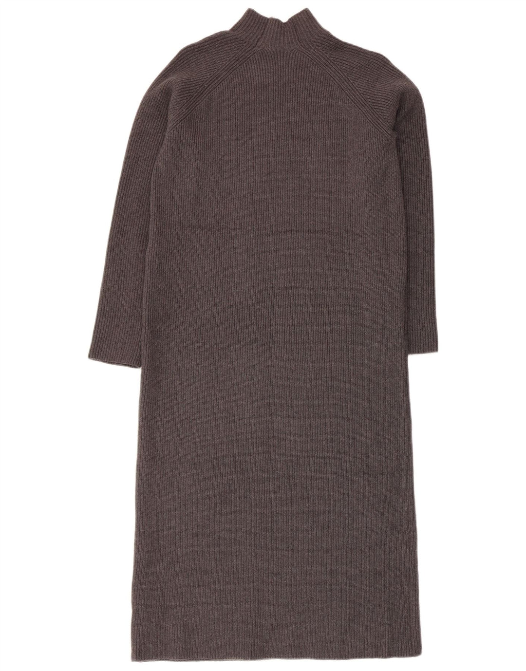 Zara Mujer Vestido Jersey Reino Unido 10 Pequeño Gris